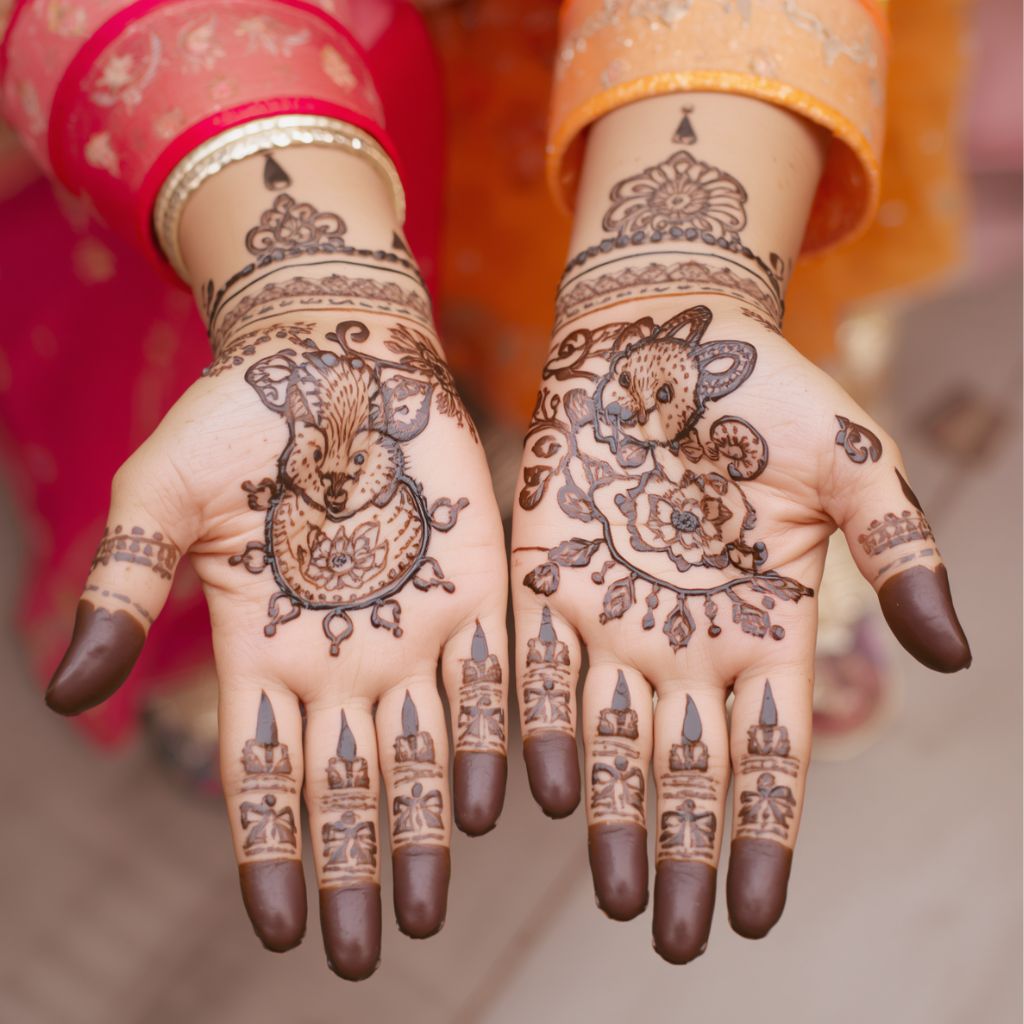 Cute mehndi design for kids 2 Cute Mehndi design for kids