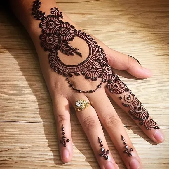 Elegant Royal Mehndi Designs