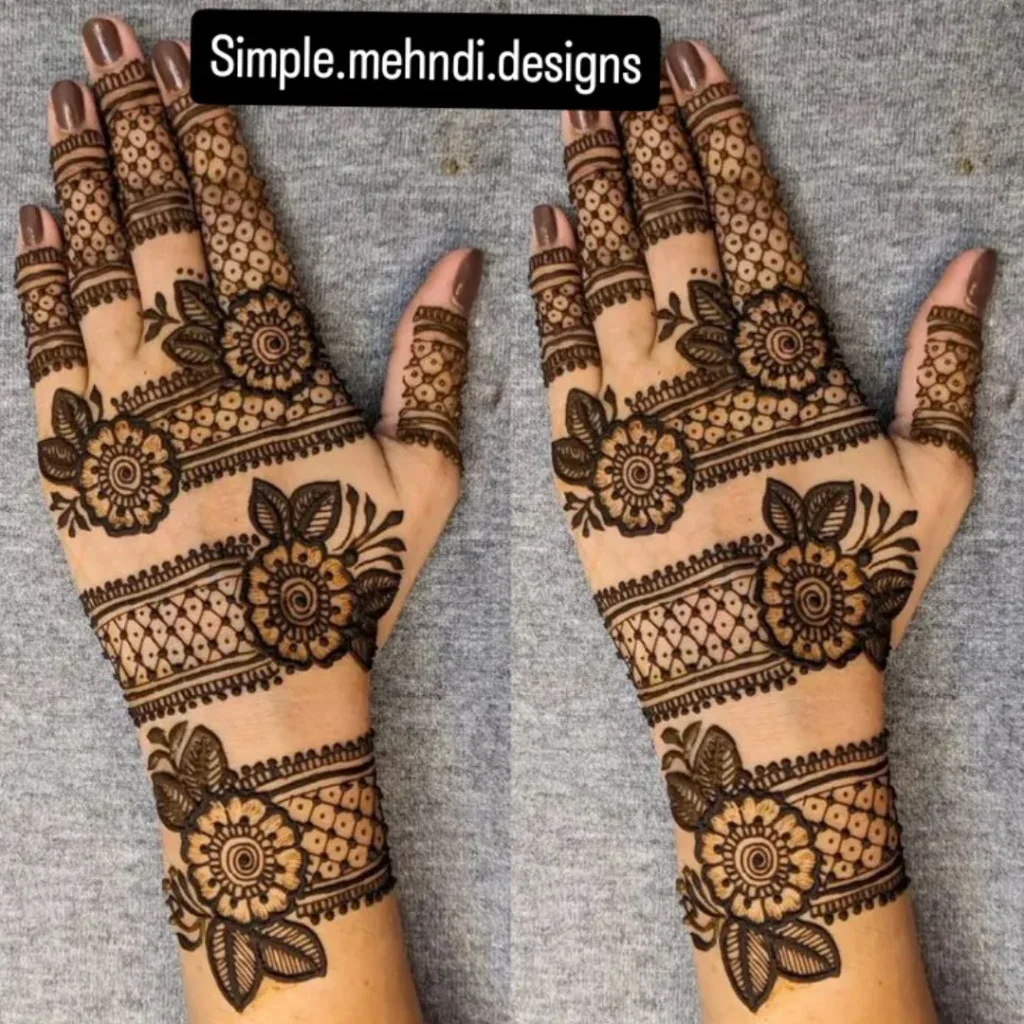 Elegant Royal Mehndi Designs