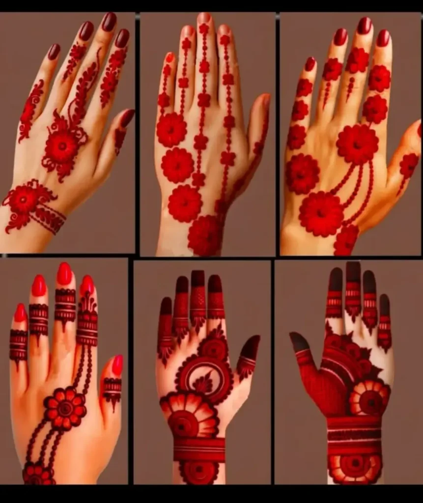 Elegant Royal Mehndi Designs