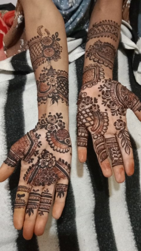 Elegant Royal Mehndi Designs