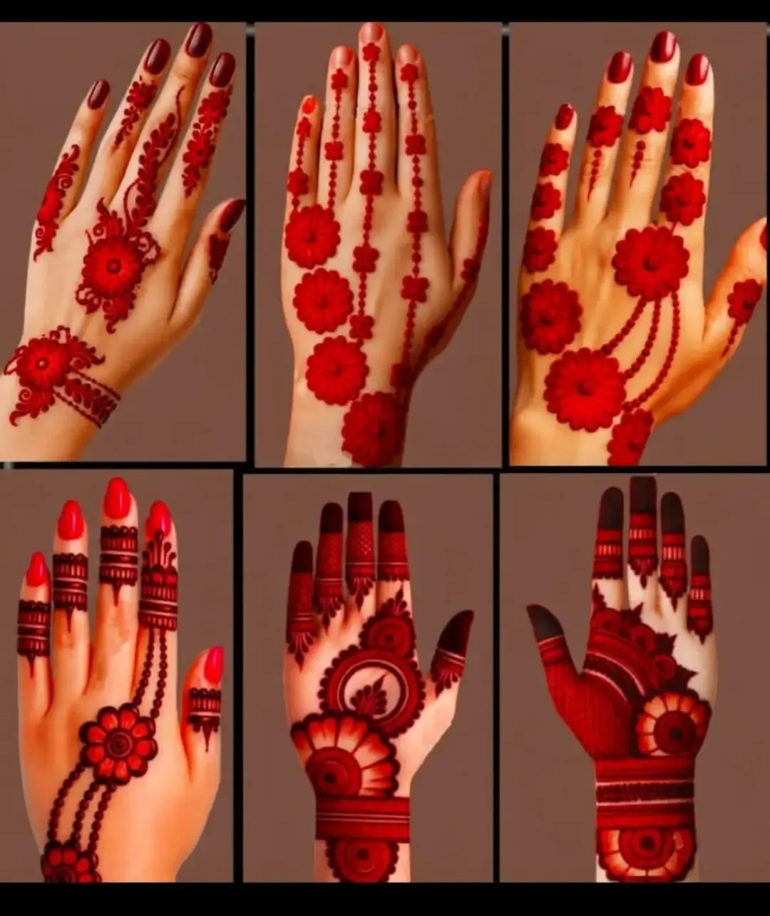 Elegant Royal Mehndi Designs