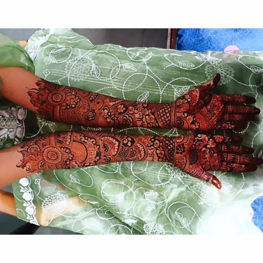 Mehndi Design for Karva Chauth