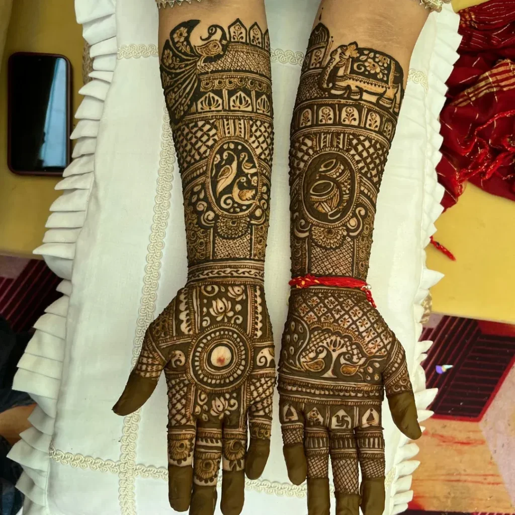 Mehndi Design for Karva Chauth