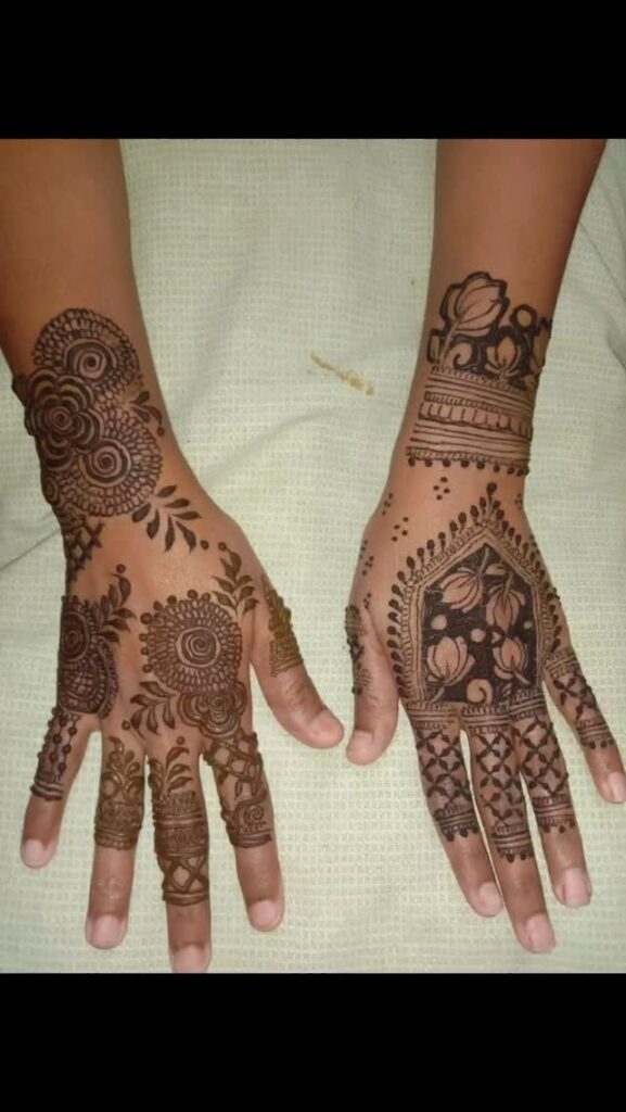 Mehndi Design for Karva Chauth