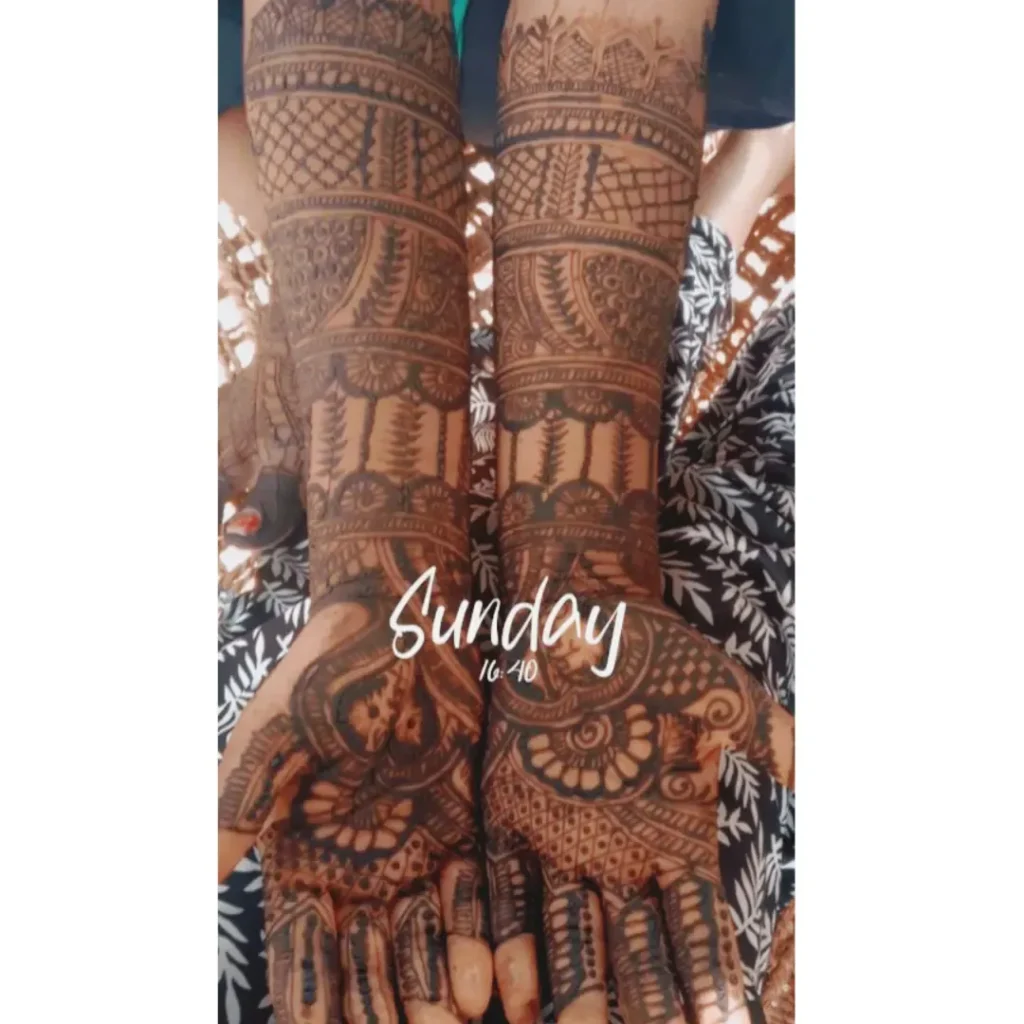 Mehndi Design for Karva Chauth