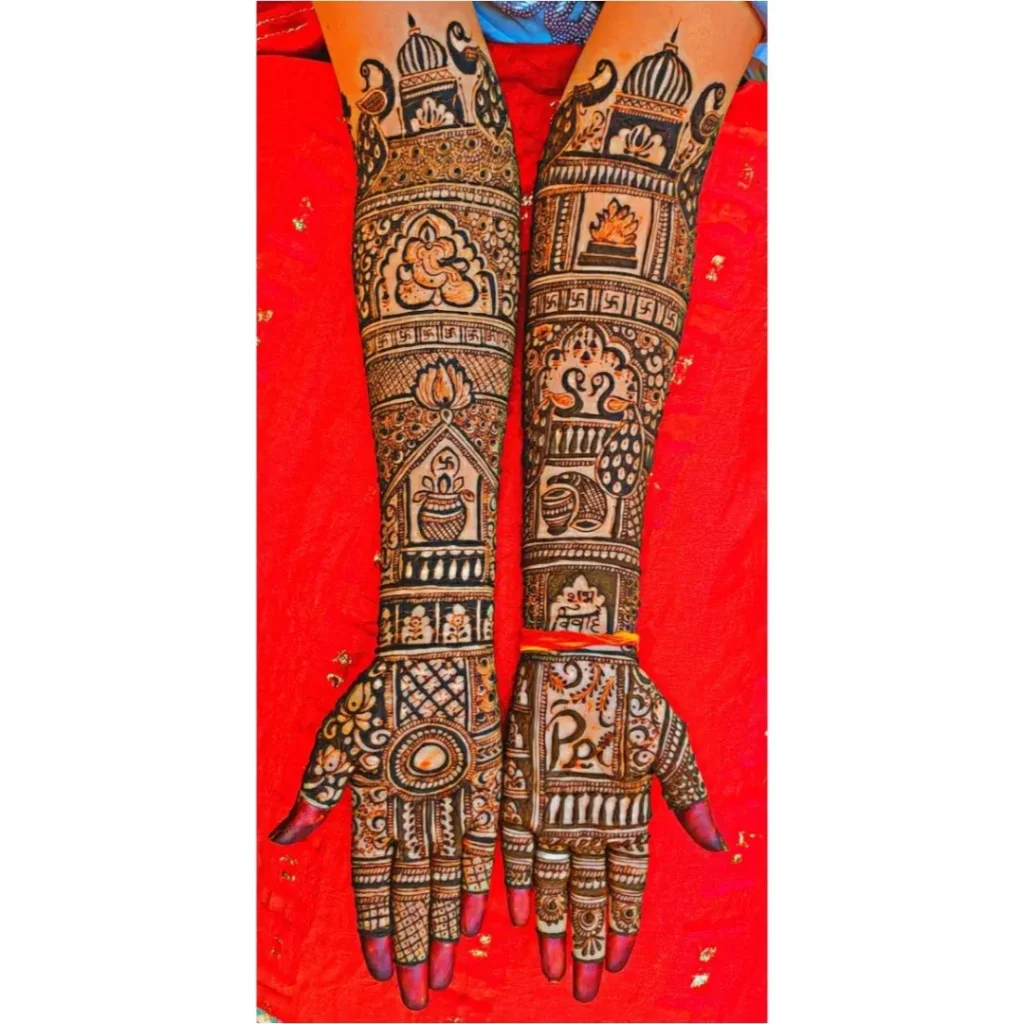 Mehndi Design for Karva Chauth