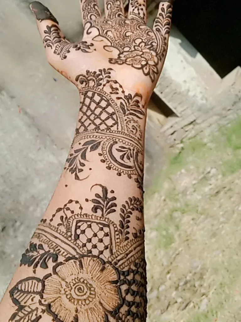 Mehndi Design for Karva Chauth