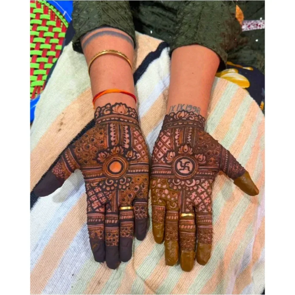 Mehndi Design for Karva Chauth