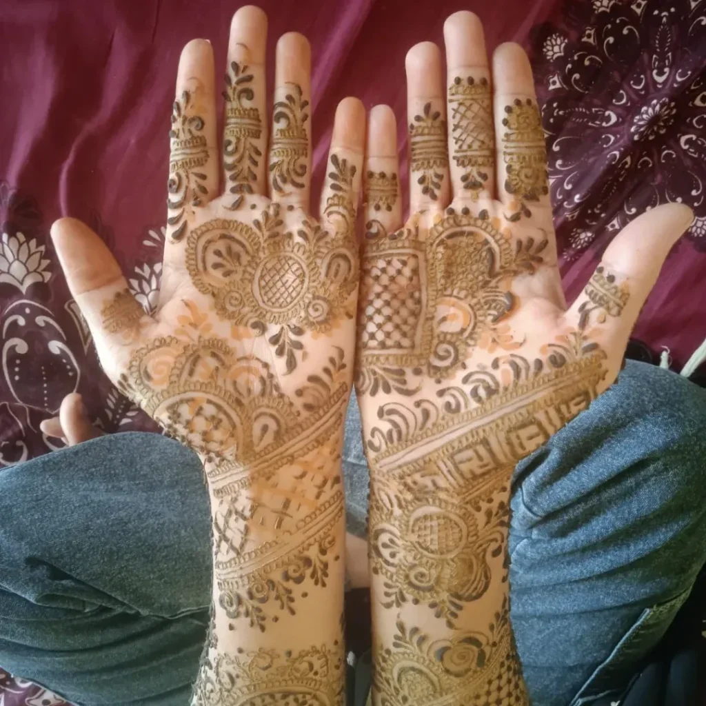Mehndi Design for Karva Chauth
