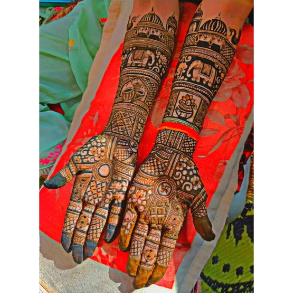 Mehndi Design for Karva Chauth
