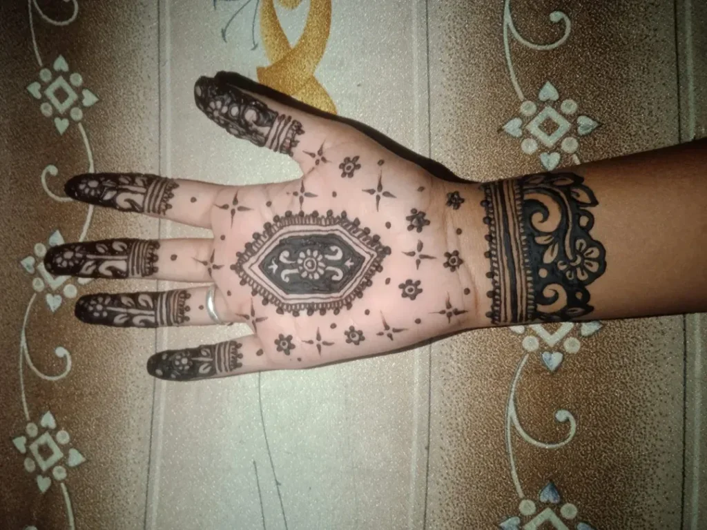 Mehndi Design for Karva Chauth