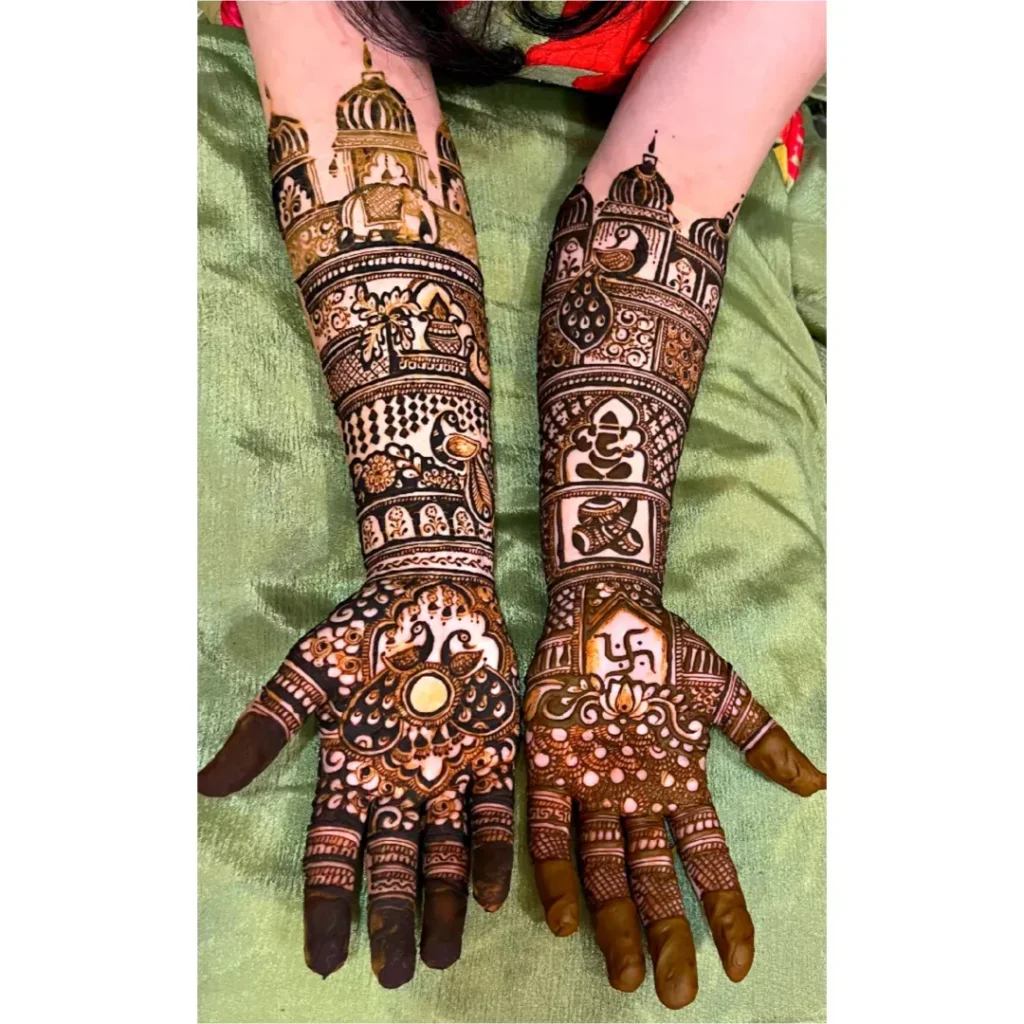 Mehndi Design for Karva Chauth
