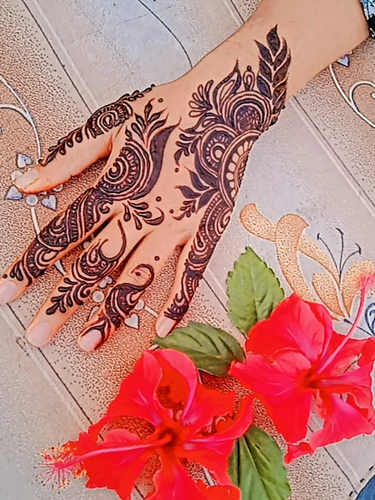 Mehndi Design for Karva Chauth