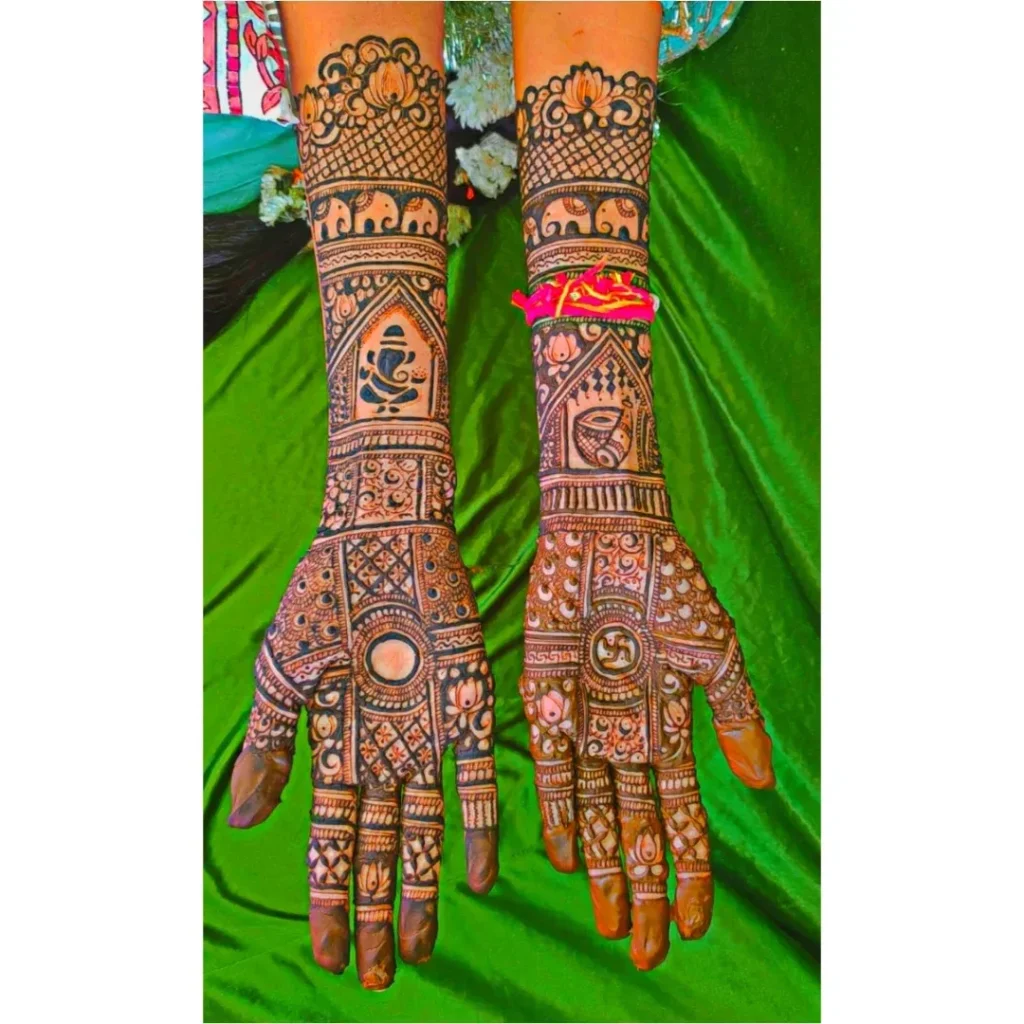 Mehndi Design for Karva Chauth