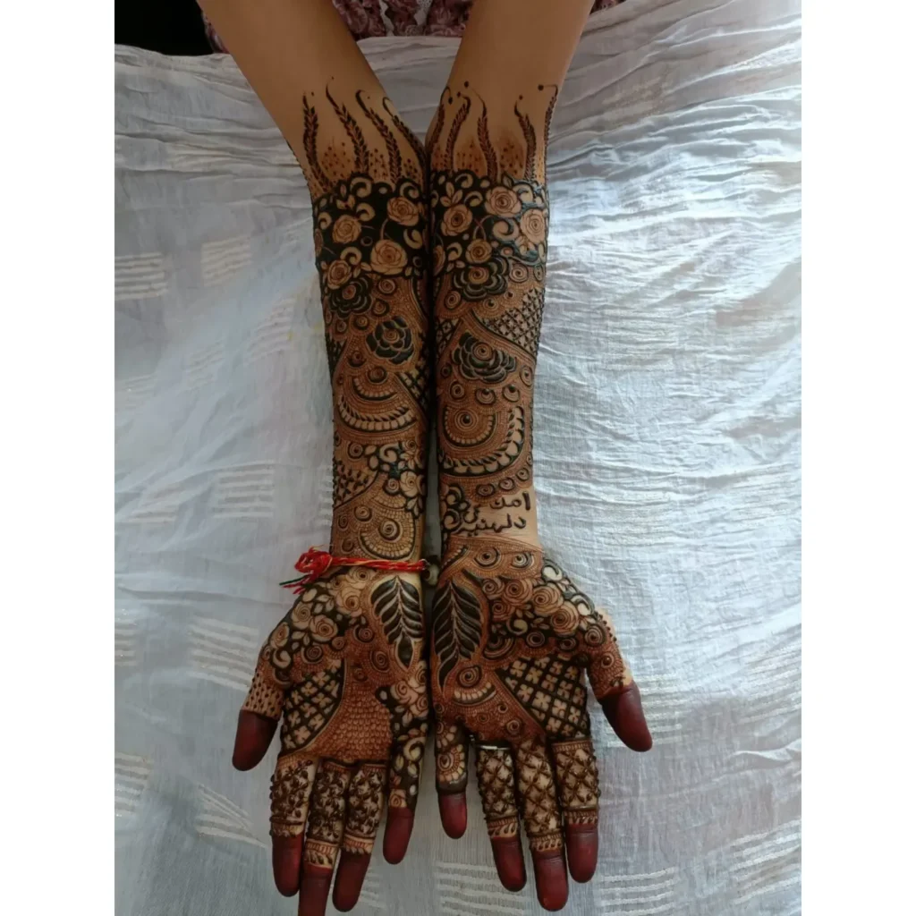 Mehndi Design for Karva Chauth