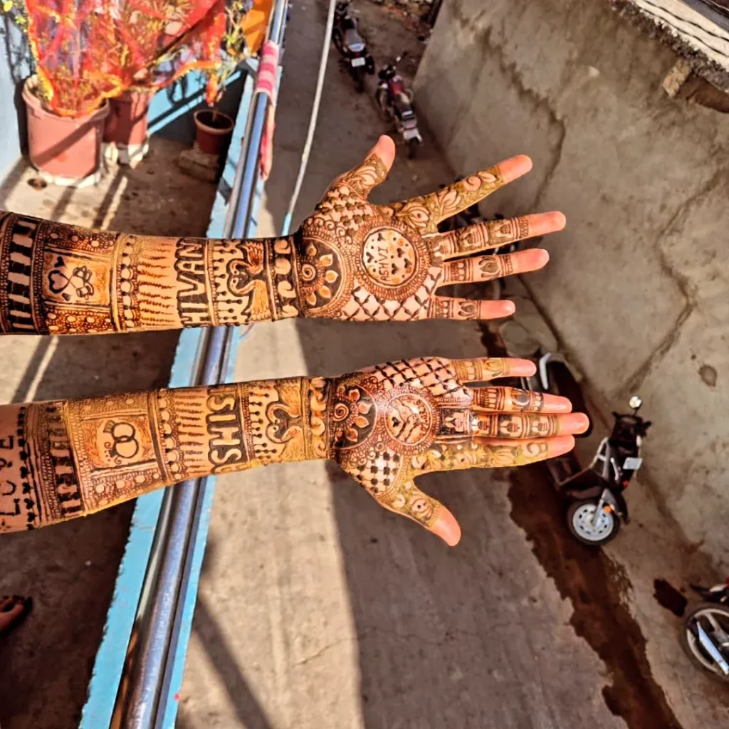 Mehndi Design for Karva Chauth 21 Mehndi Design for Karva Chauth