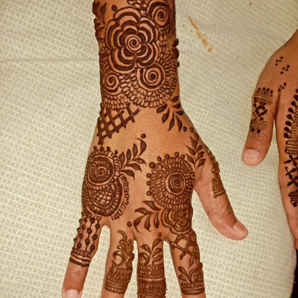 Mehndi Design for Karva Chauth