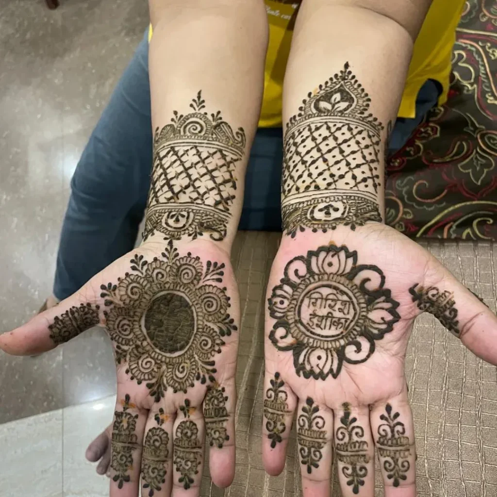 Mehndi Design for Karva Chauth