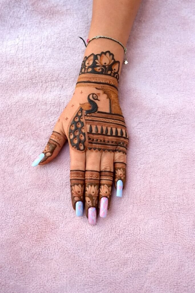 Mehndi Design for Karva Chauth