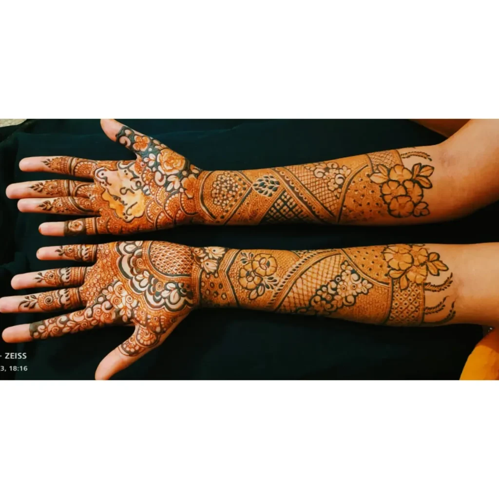 Mehndi Design for Karva Chauth