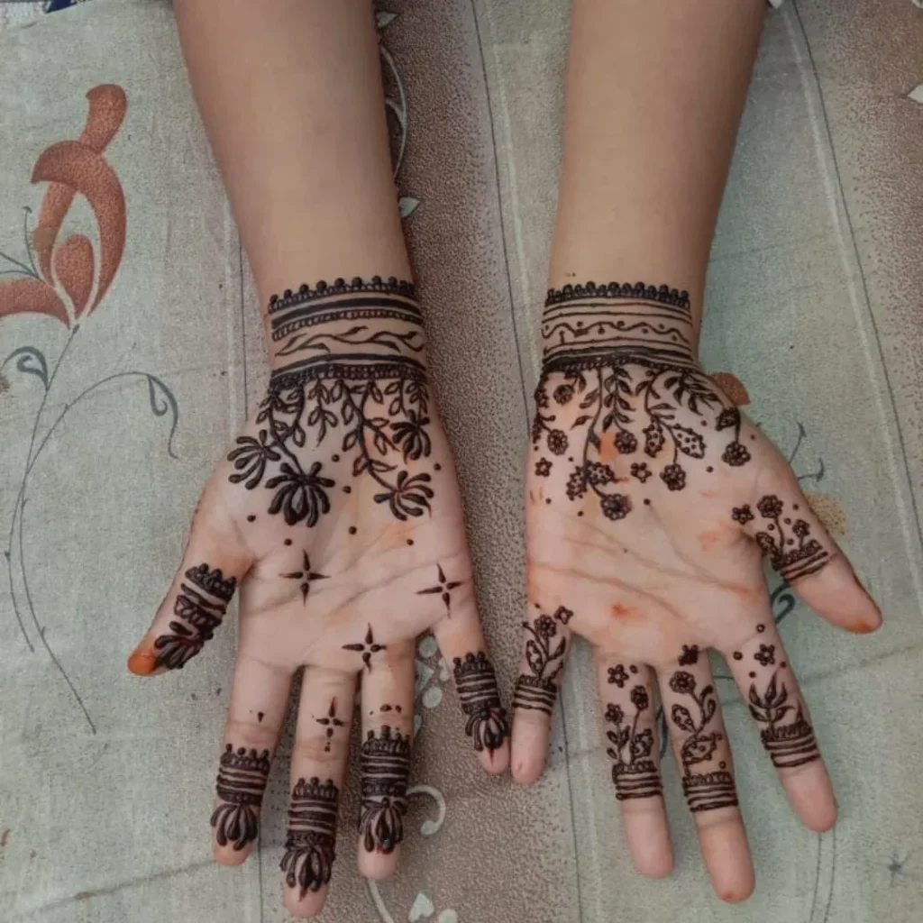 Mehndi Design for Karva Chauth