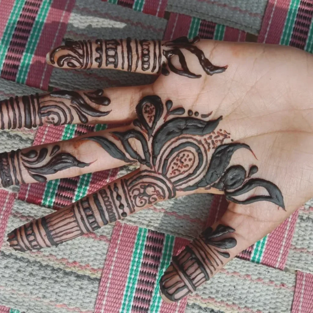 Mehndi Design for Karva Chauth