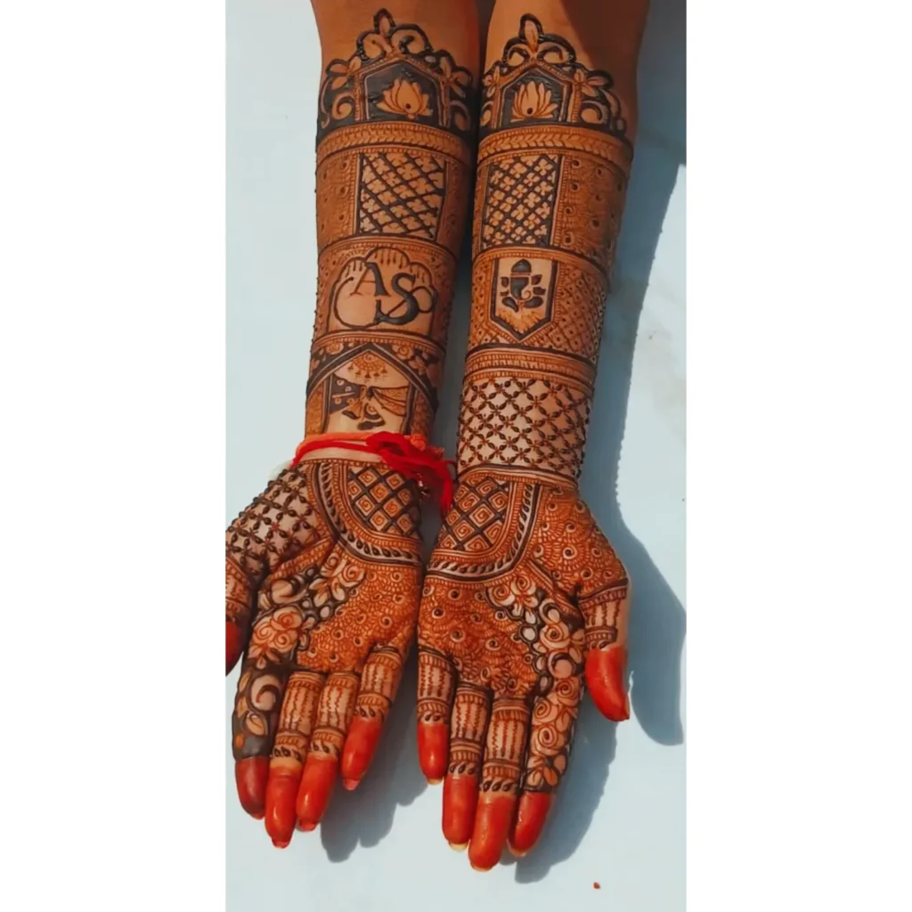 Mehndi Design for Karva Chauth