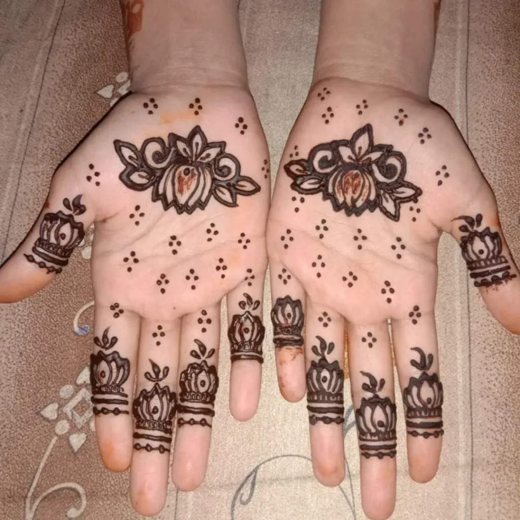 Mehndi Design for Karva Chauth