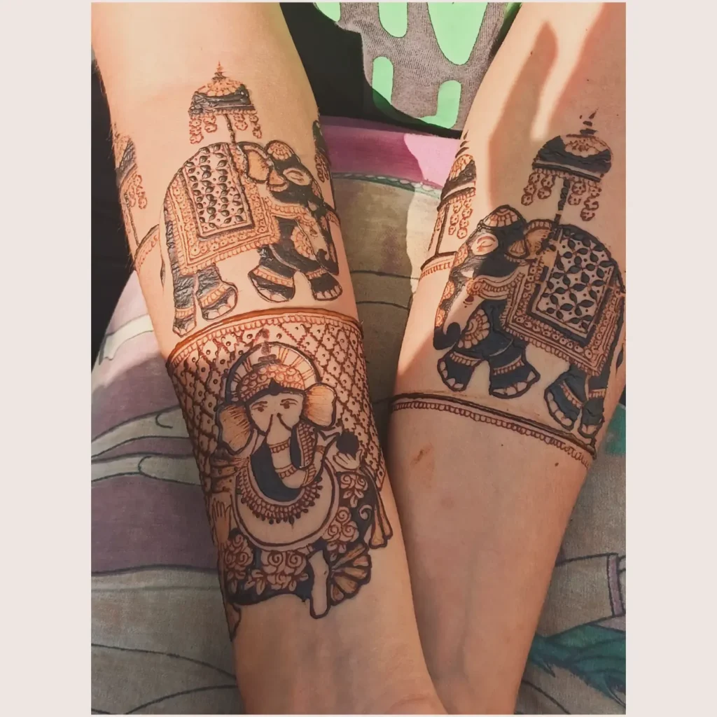 Mehndi Design for Karva Chauth
