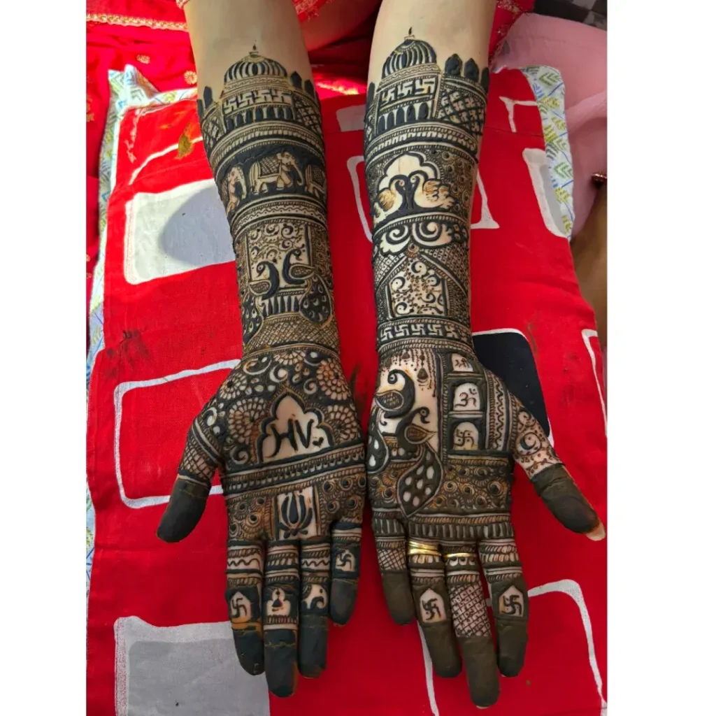 Mehndi Design for Karva Chauth