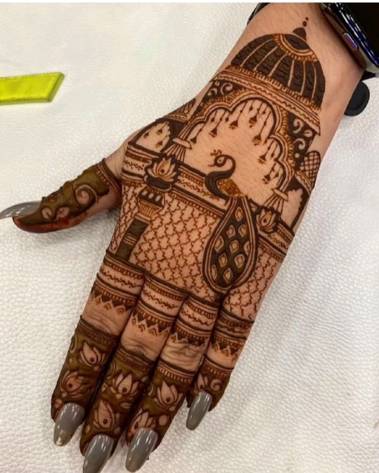 Mehndi Design for Karva Chauth