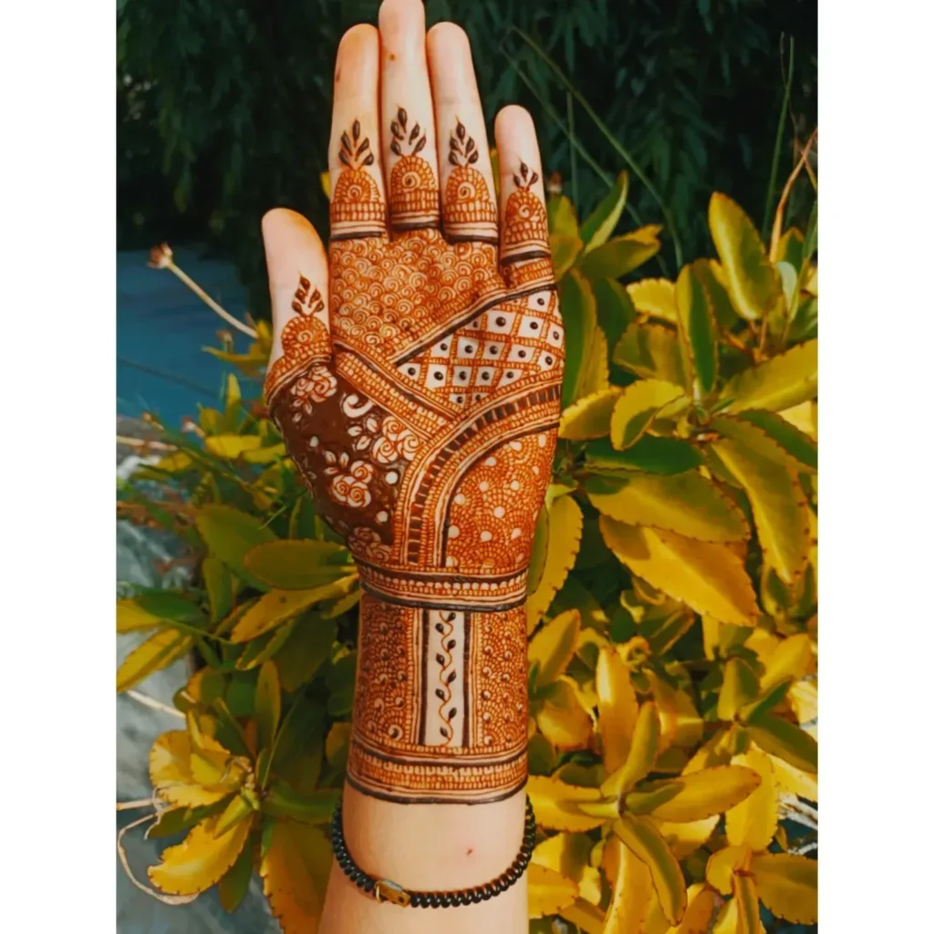 Mehndi Design for Karva Chauth
