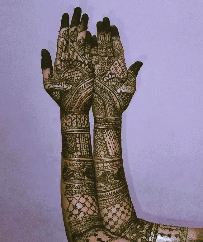 Mehndi Design for Karva Chauth
