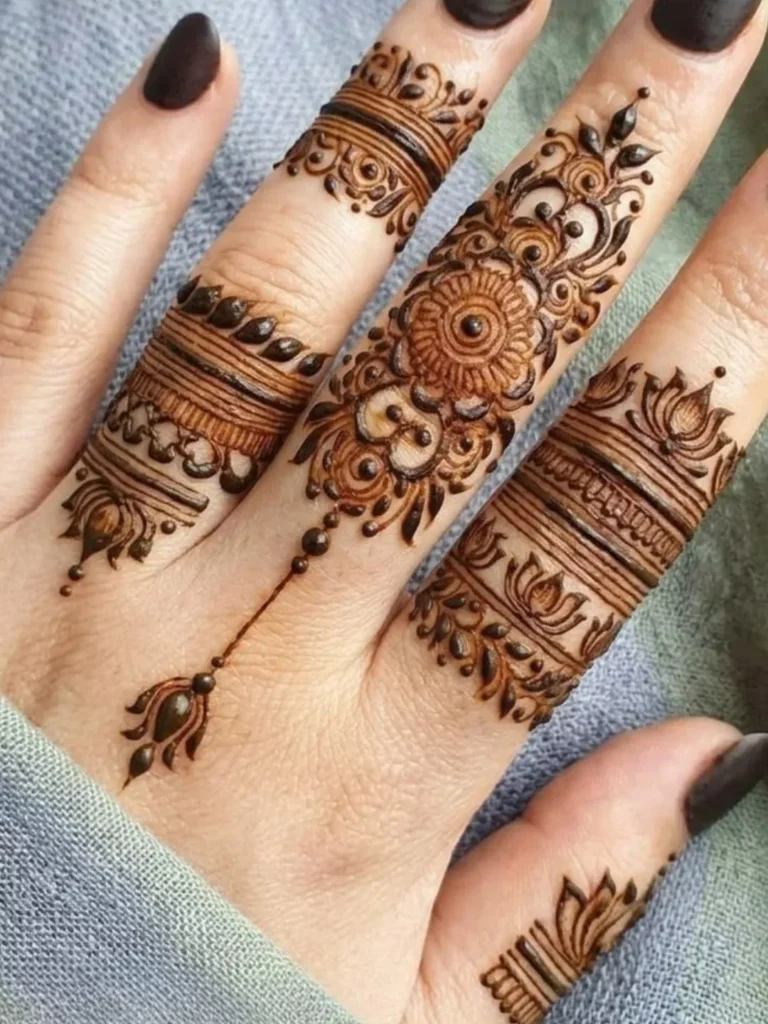 Mehndi Design for Karva Chauth