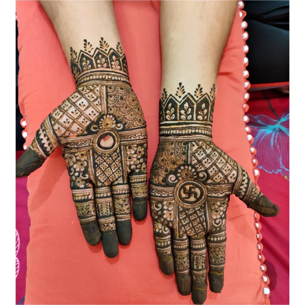 Mehndi Design for Karva Chauth
