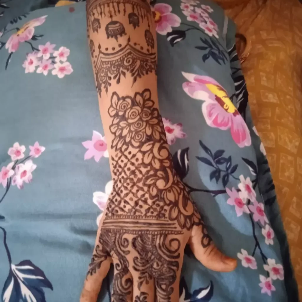 Mehndi Design for Karva Chauth