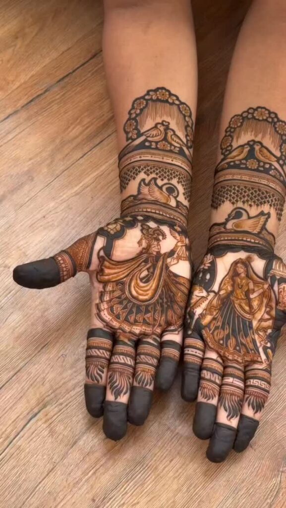 Mehndi Design for Karva Chauth