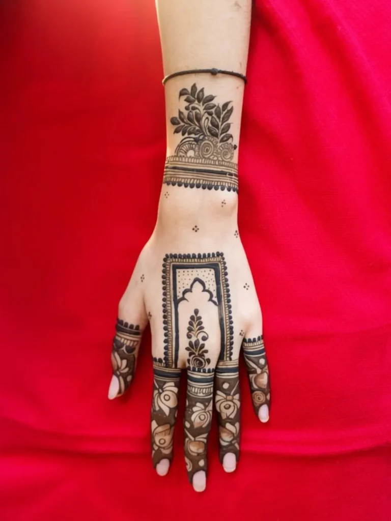 Simple Mehndi Design Images