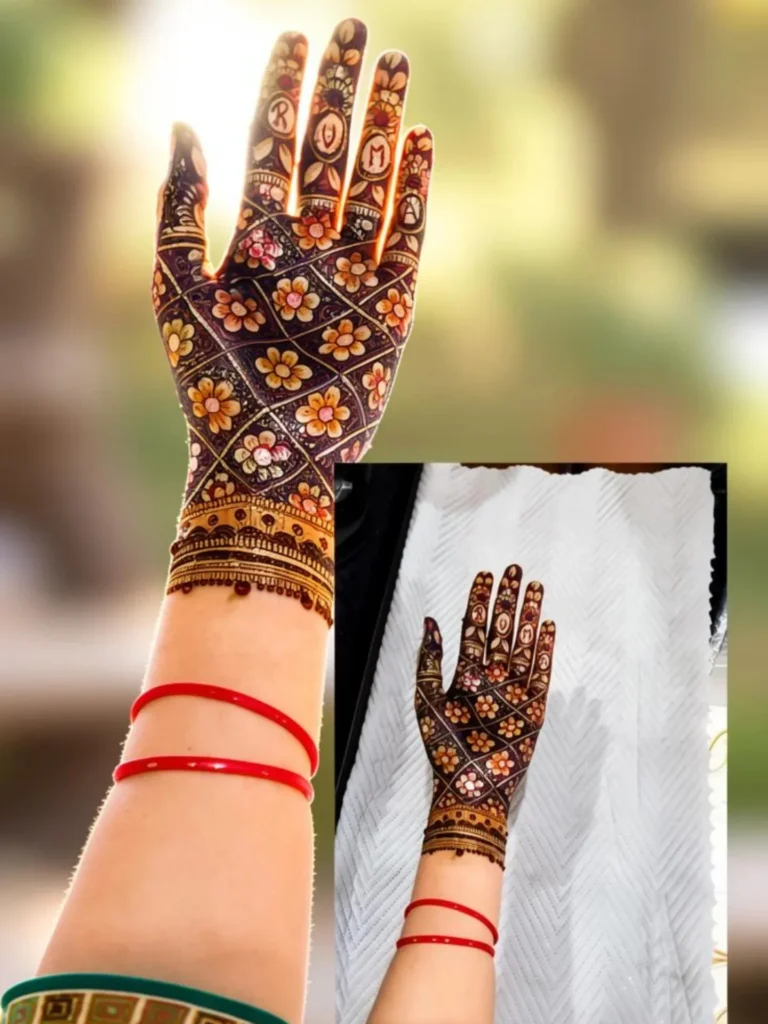 Simple Mehndi Design Images