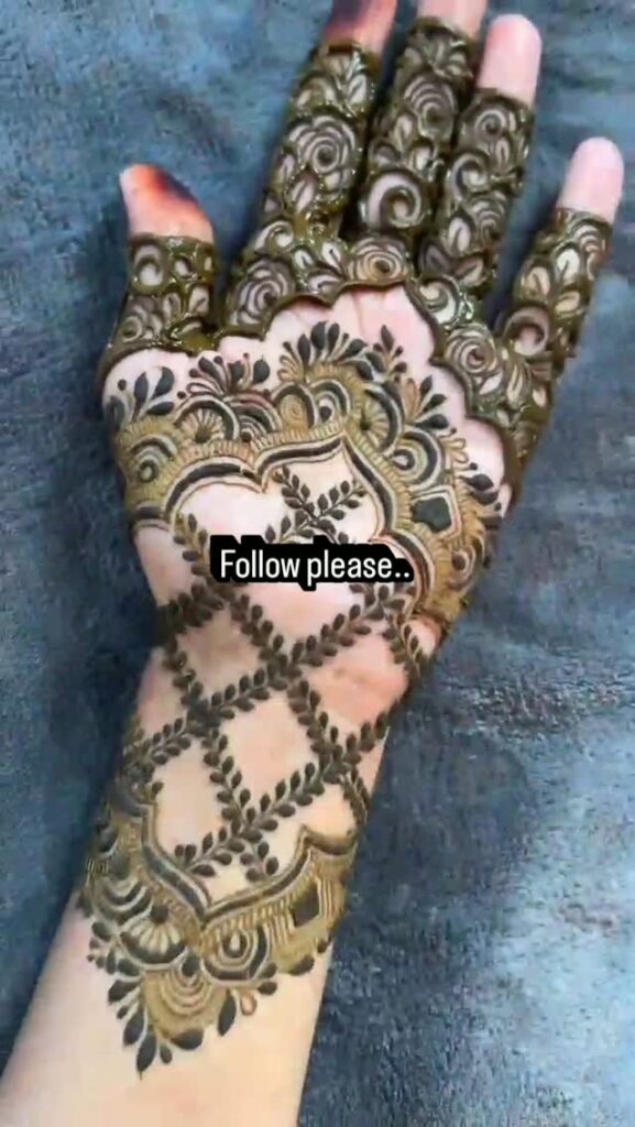 Simple Mehndi Design Photos