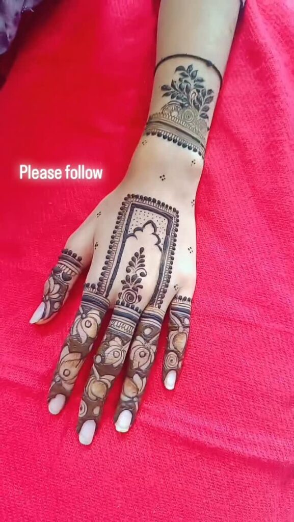 Simple Mehndi Design Photos