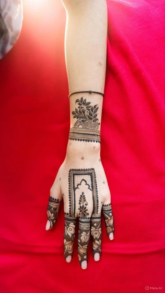 Simple Mehndi Design Photos