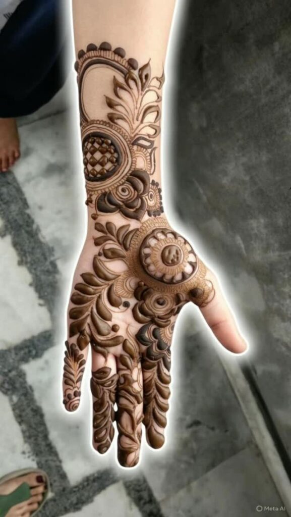 Simple Mehndi Design Photos