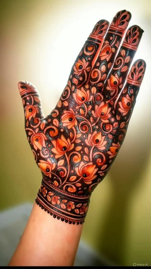 Simple Mehndi Design Photos