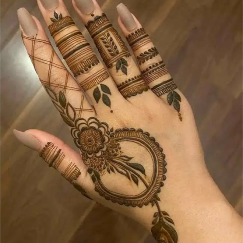 न्यू अरेबिक मेहंदी डिजाइन फोटो