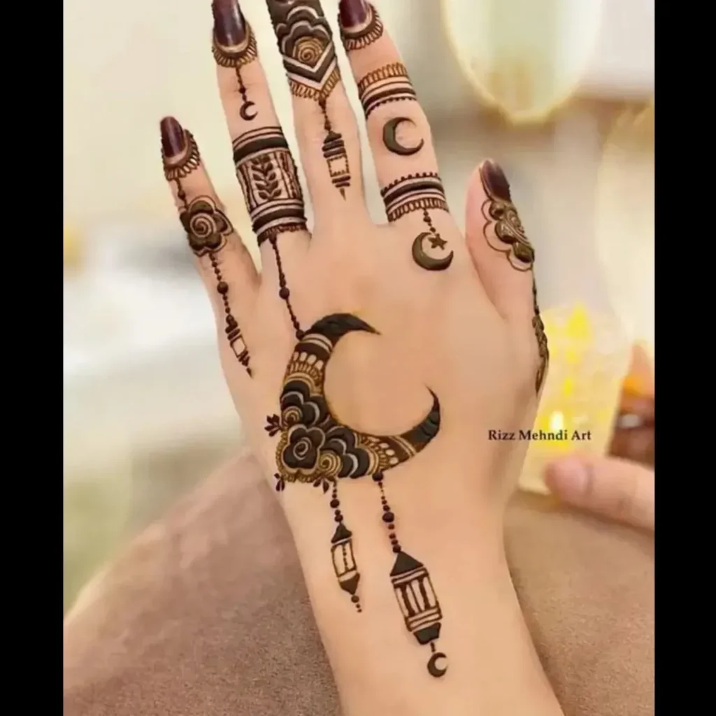 न्यू अरेबिक मेहंदी डिजाइन फोटो