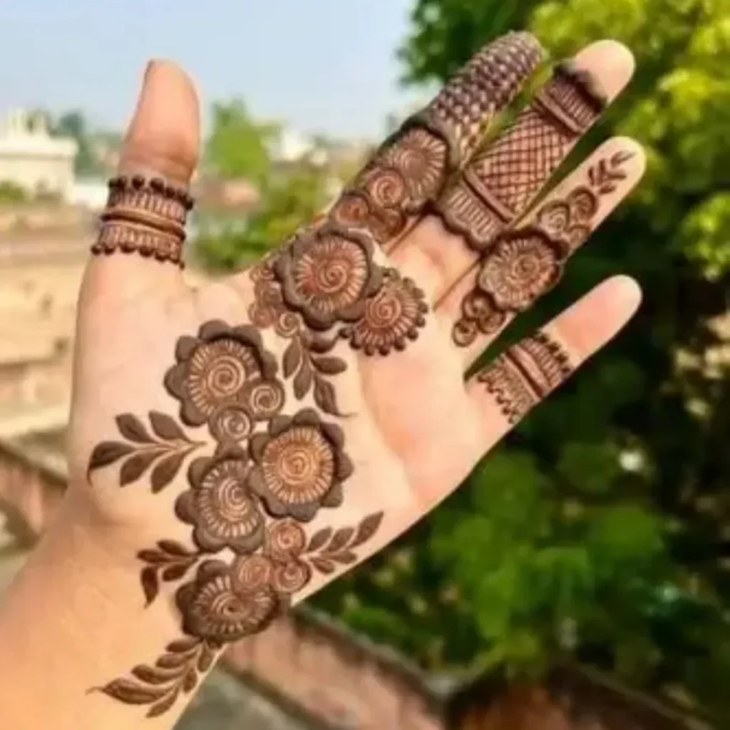 न्यू अरेबिक मेहंदी डिजाइन फोटो