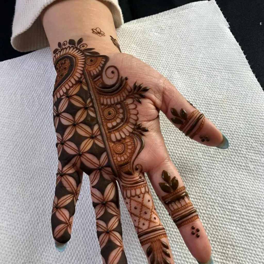 न्यू अरेबिक मेहंदी डिजाइन फोटो