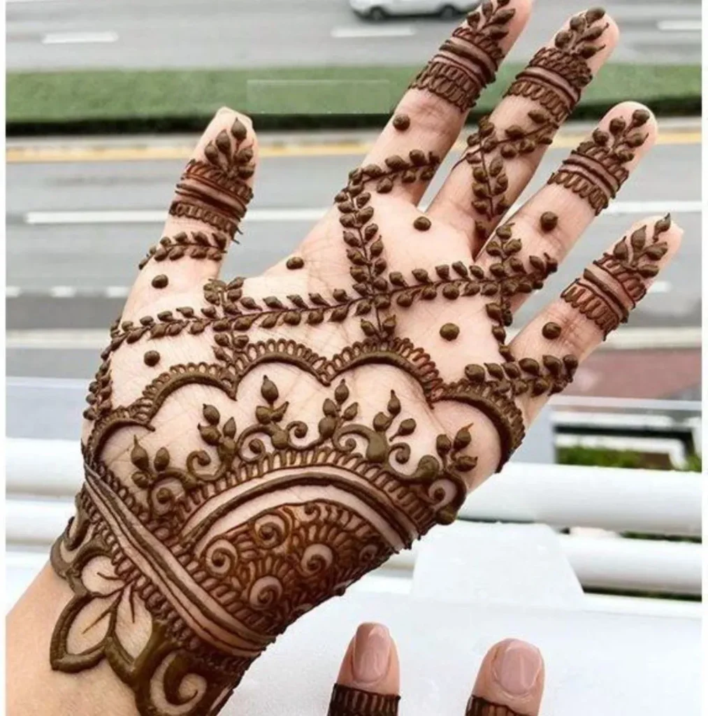 न्यू अरेबिक मेहंदी डिजाइन फोटो